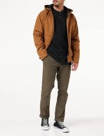 Carhartt Men's Loose Fit Heavyweight Long-Sleeve Pocket Henley T-Shirt - Image 6